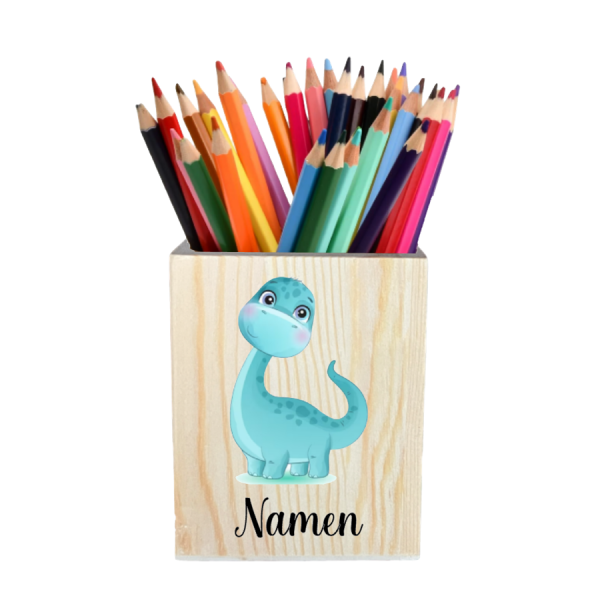 Stiftehalter Dino blau