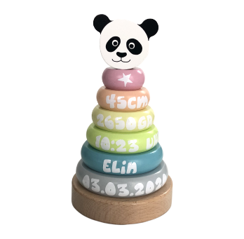 Stapelturm Pandabär