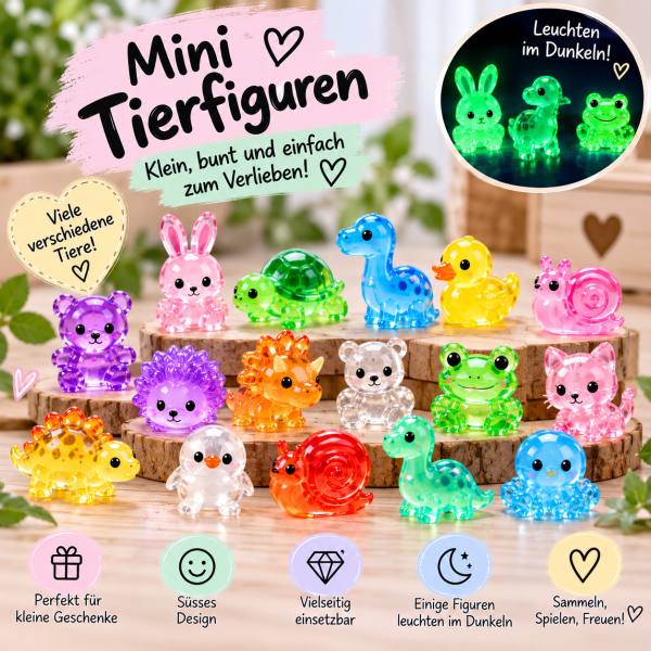 mini Spieltiere aus Harz