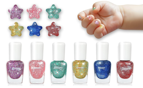 Kinder Glitzernagellack