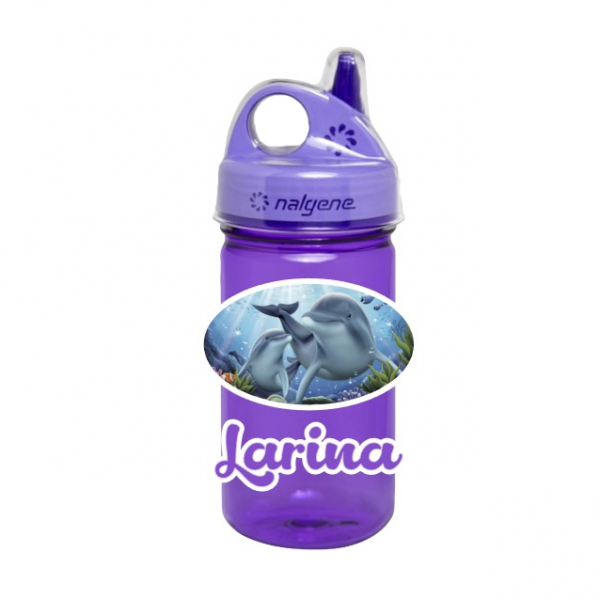 Nalgene Trinkflasche Delfin