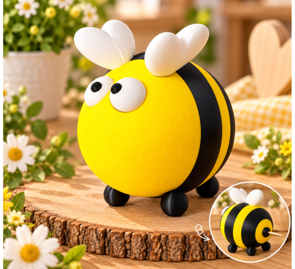 Zahnstocher Spender "Hummel Horstie"