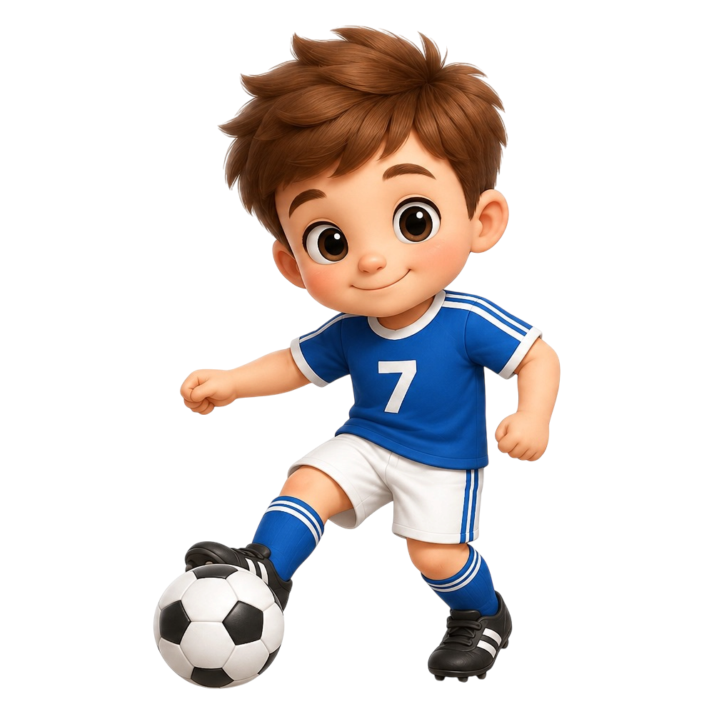 fussballjunge-braun