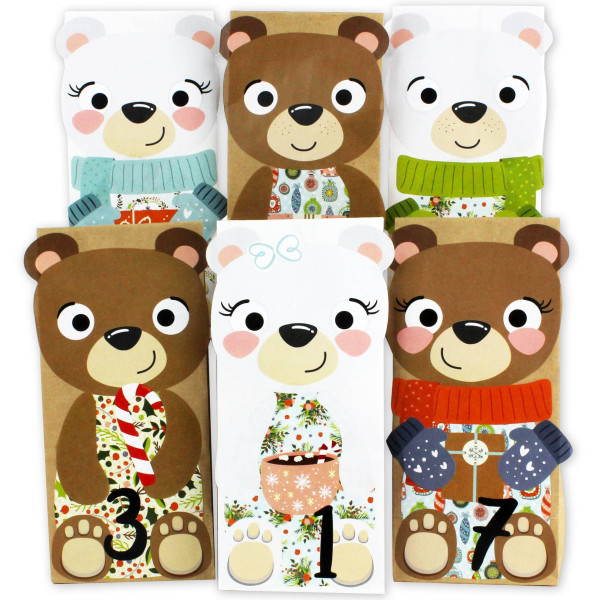 Adventskalender Set Bärchen
