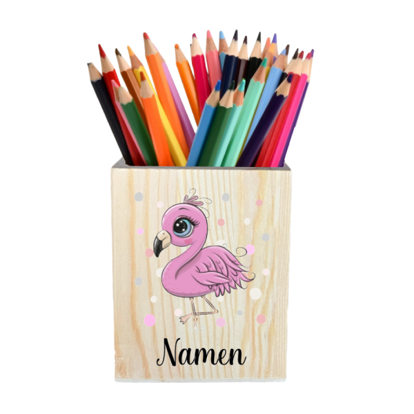 Stiftehalter Flamingo