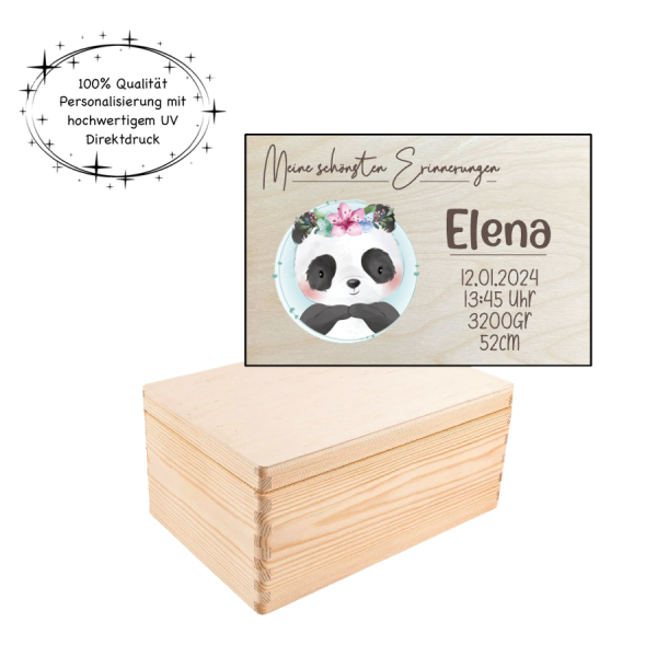 Erinnerungsbox Panda Girl