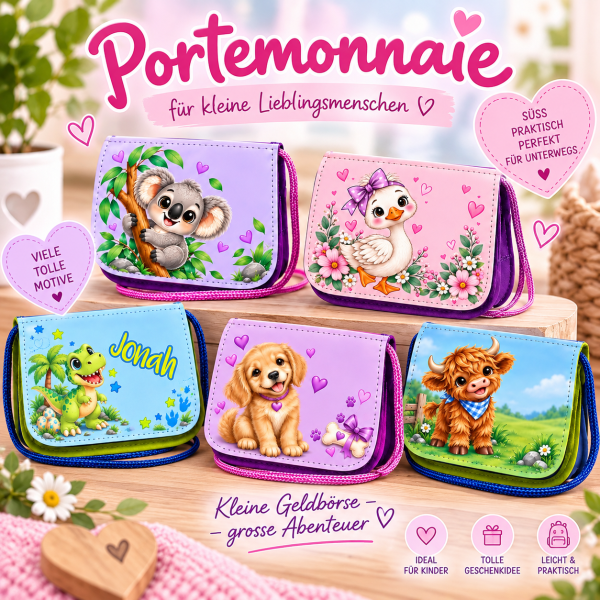 Kinder Portemonnaie