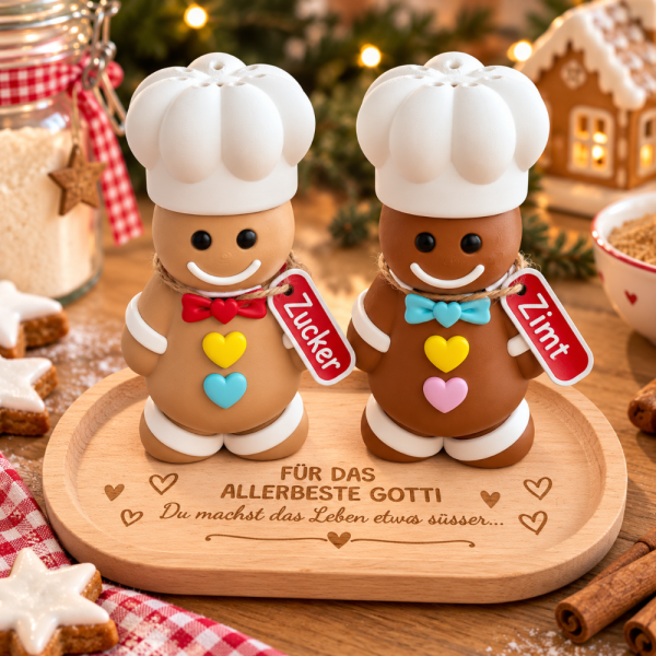 Lebkuchenmann Streuset
