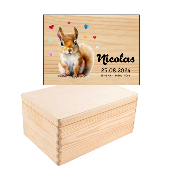 Erinnerungsbox Eichhörnchen
