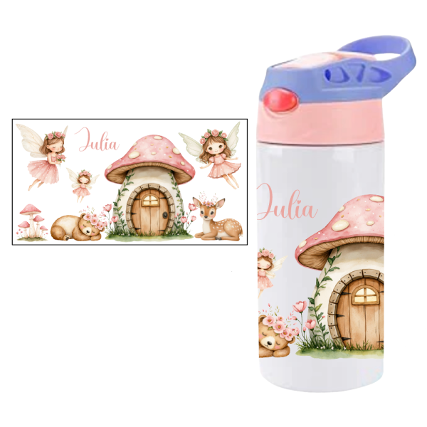 Trinkflasche mit Klickverschluss Feenland