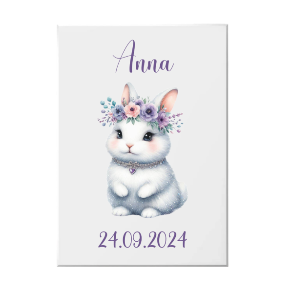 Leinwandbild Fee "Hase"