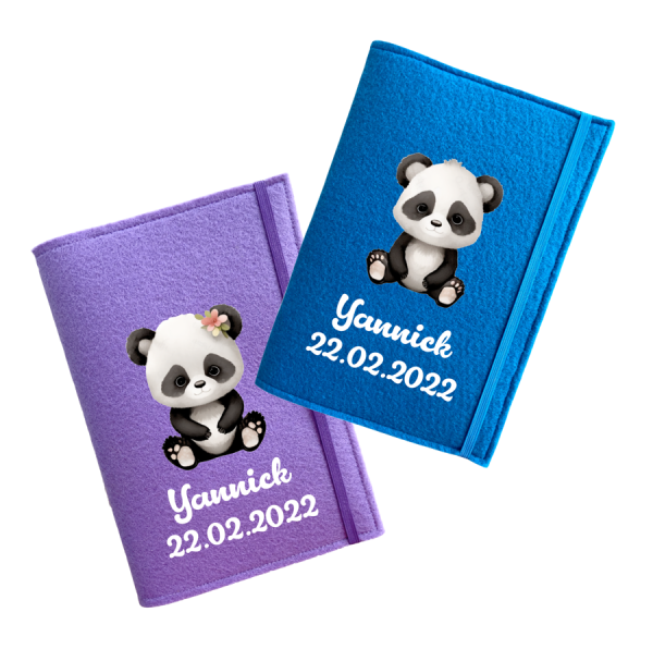 Gesundheitsheft Hülle Panda