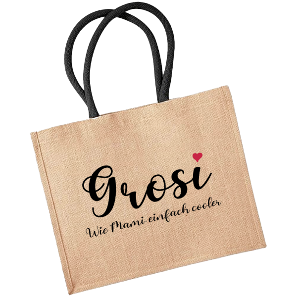 Jute Tasche "cooler"