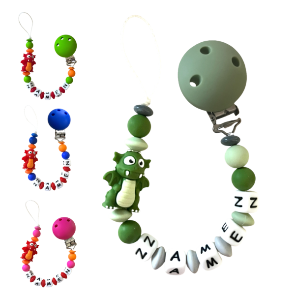 Silikon Nuggikette Drachen