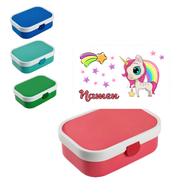 Mepal Campus Lunchbox Einhorn